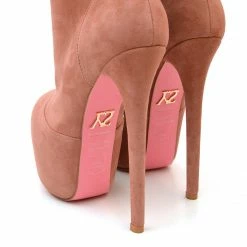 YS Boots Narco Nude Suede