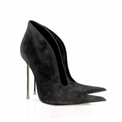 Vicenzo Rossi Boots Nukha Black Suede