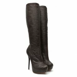 YS Boots Okea Black Python