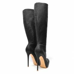 YS Boots Okea Black Python