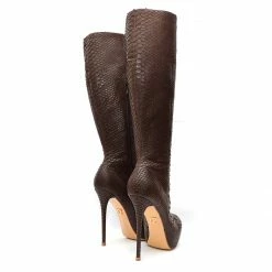 YS Boots Okea Brown Python