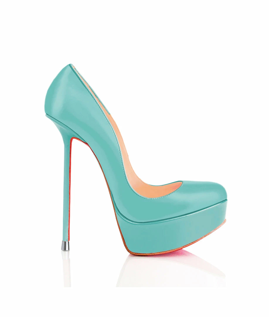 Vicenzo Rossi Shoes Oxia Aquamarine