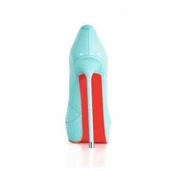 Vicenzo Rossi Shoes Oxia Aquamarine Patent