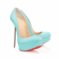 Vicenzo Rossi Shoes Oxia Aquamarine Patent