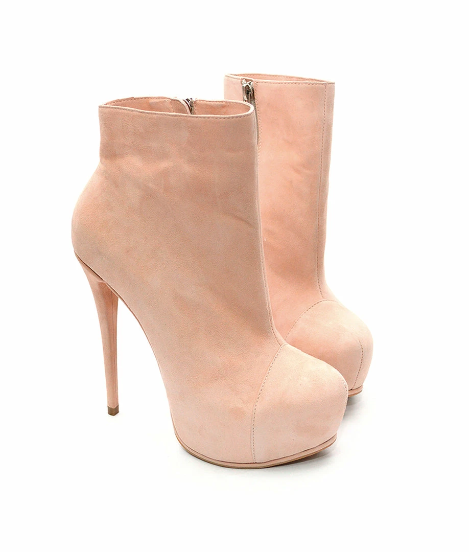 YS Boots Palinka Nude Suede