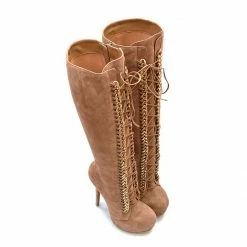 YS Boots Salvius Nude Suede