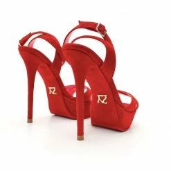 YS Sando Red Suede Shoes