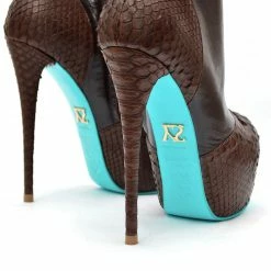 YS Boots Simuna Brown Python