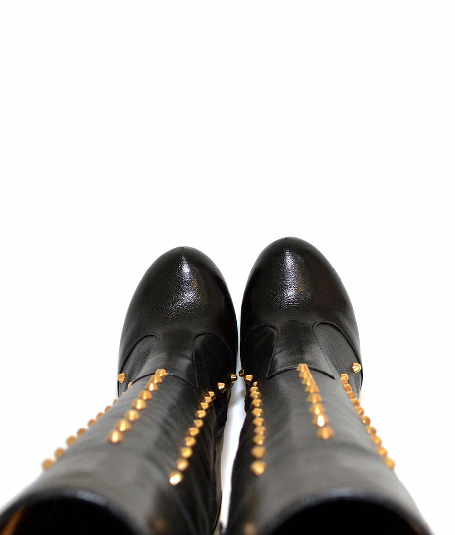 YS Boots Strapper Black