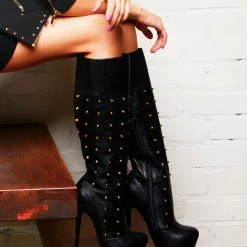 YS Boots Strapper Black