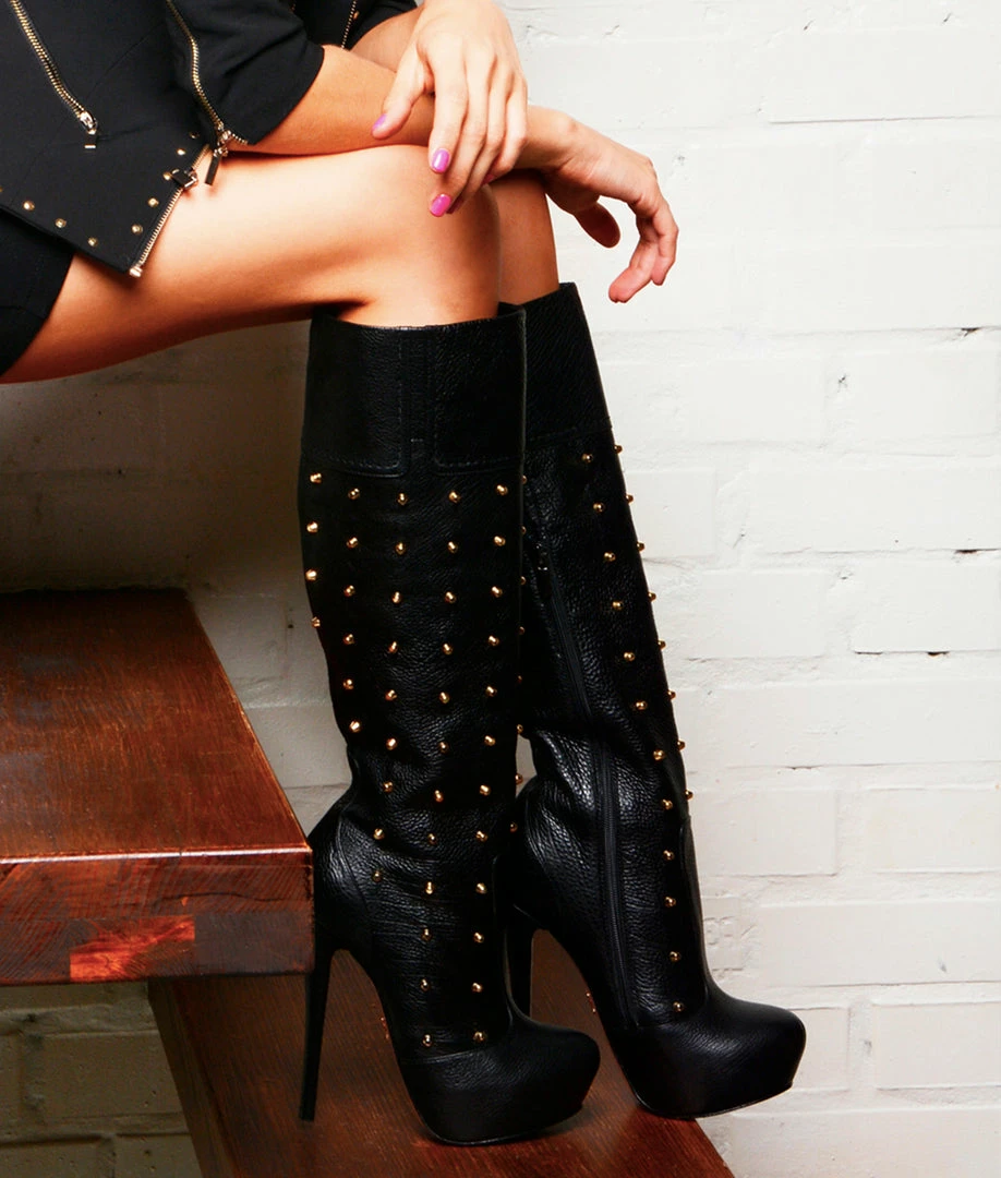 YS Boots Strapper Black