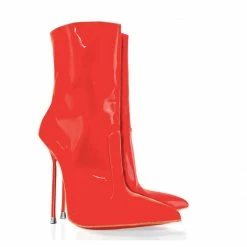 Vicenzo Rossi Boots Suaran Red