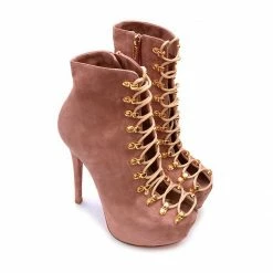 YS Boots Suma Nude Suede