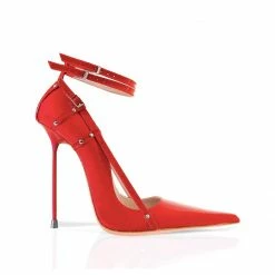 Vicenzo Rossi Traze Red Patent