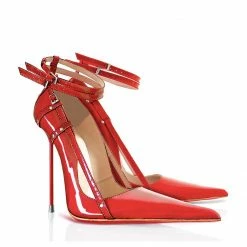 Vicenzo Rossi Traze Red Patent