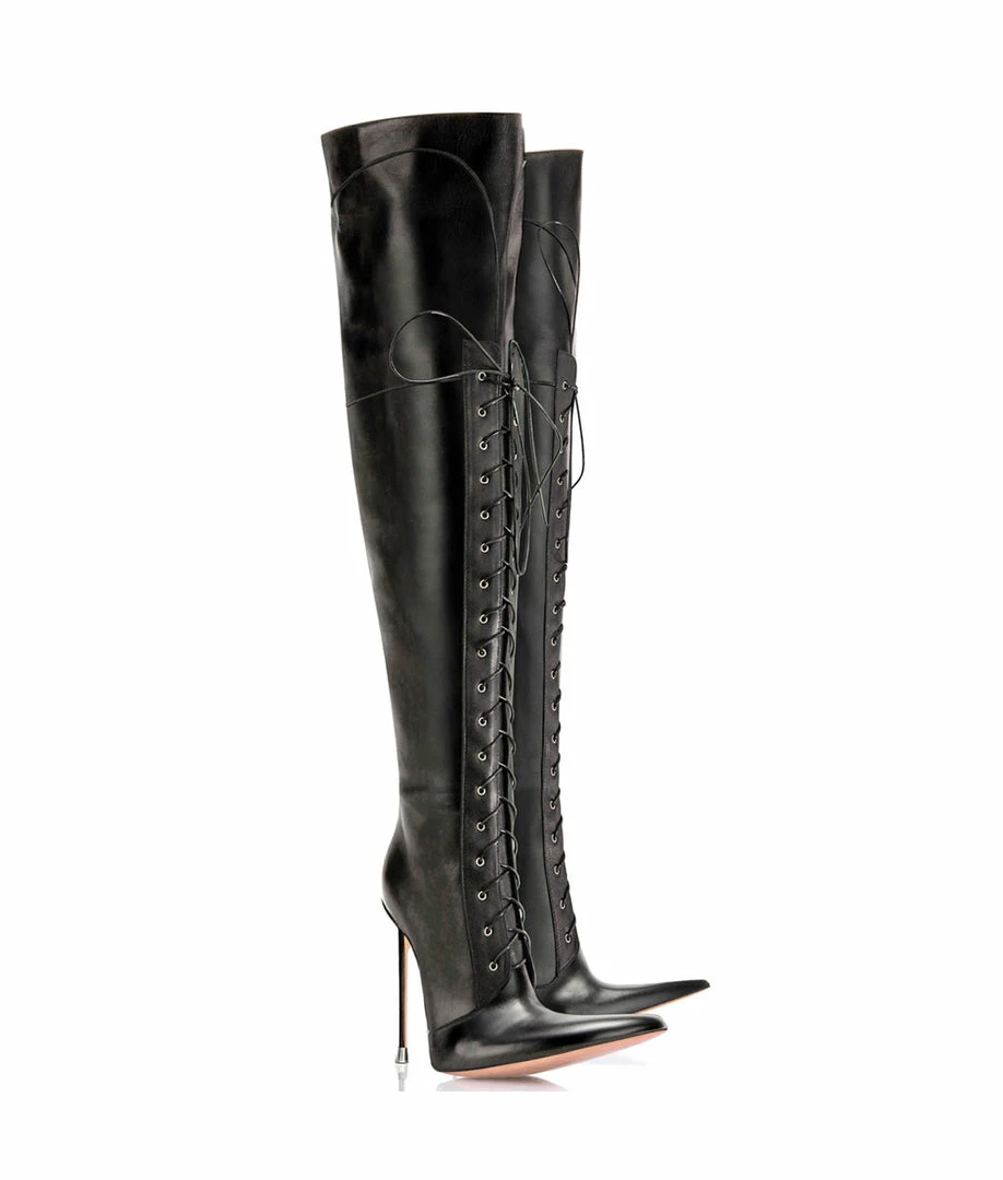 Vicenzo Rossi Boots Tumic Black