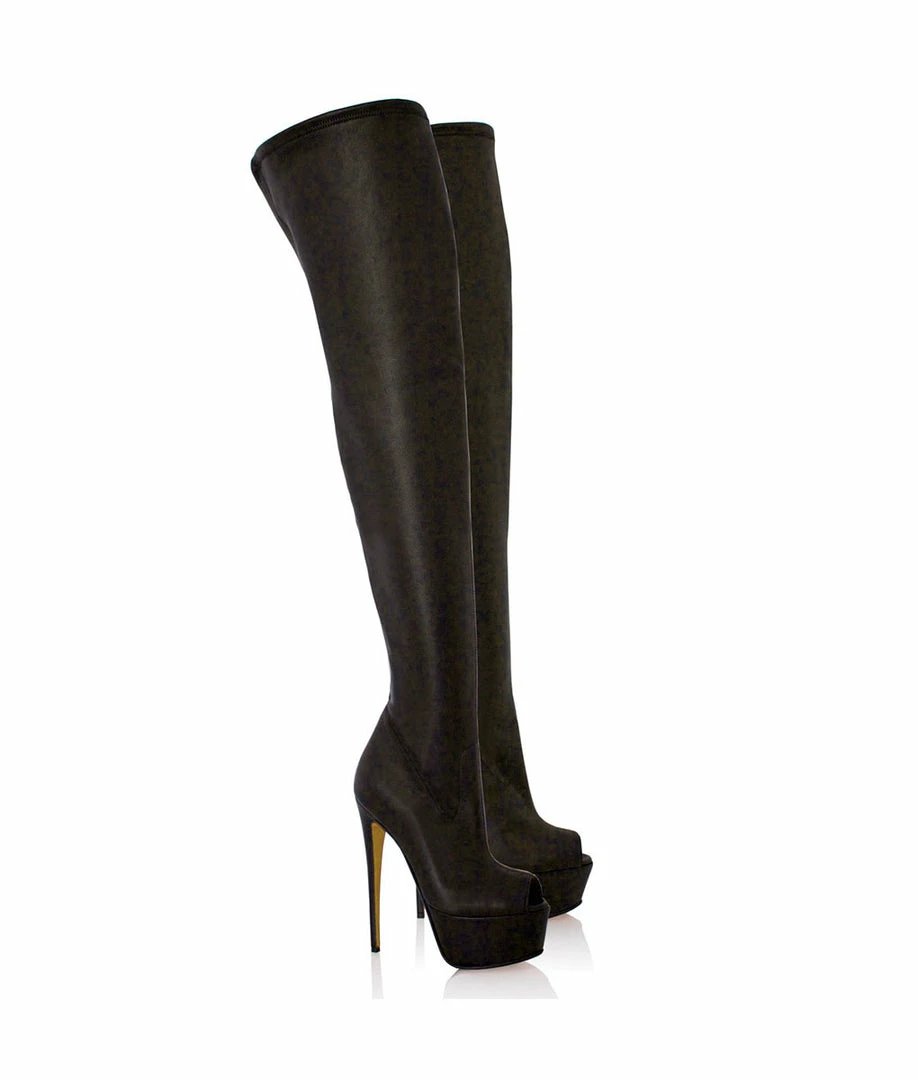 Gio Hel Synda Black Boots