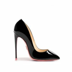 Ada De Angela Alhena Black Patent Shoes
