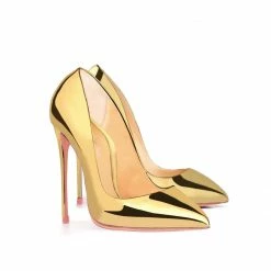 Ada De Angela Alhena Gold Mirror