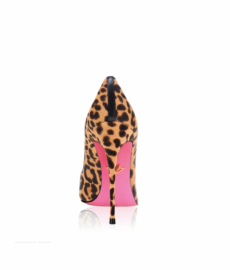 Ada De Angela Shoes Alhena Leopard Fur