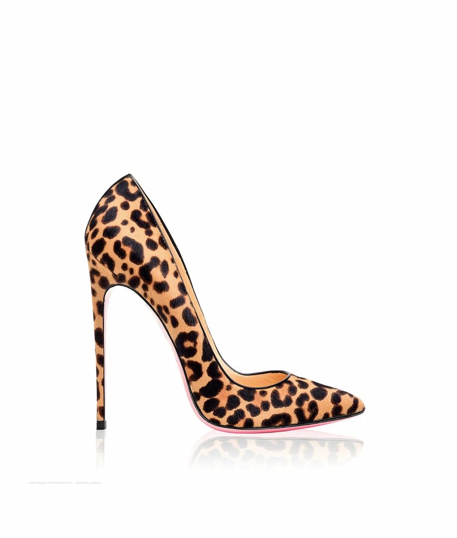 Ada De Angela Shoes Alhena Leopard Fur