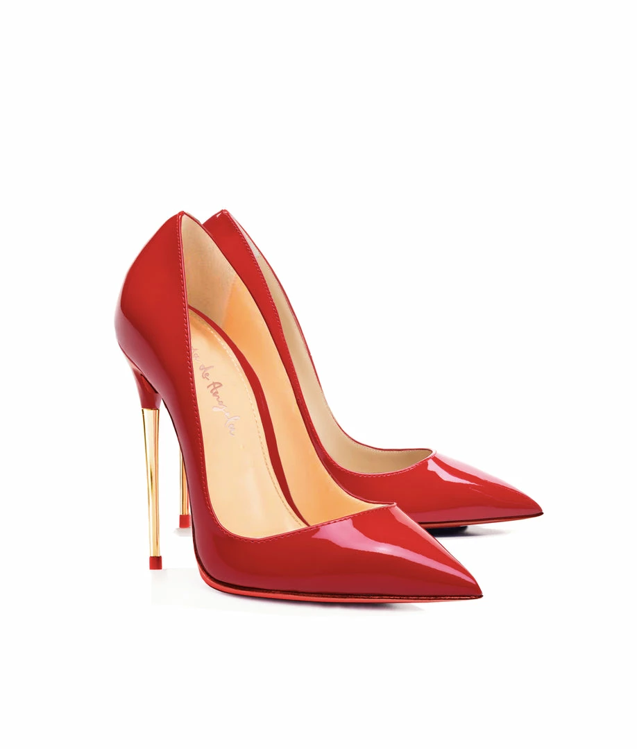 Ada De Angela Ashyan Red Patent Shoes