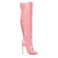 Ada De Angela Boots Bessel Pink Patent