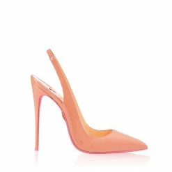 Ada De Angela Caph Nude Patent Shoes