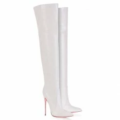 Ada De Angela Boots Chara White Bridal