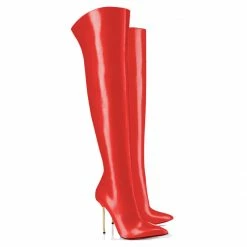 Ada De Angela Boots Dania Red