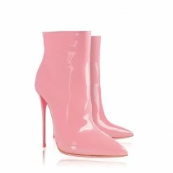 Ada De Angela Boots Denex Pink Patent