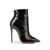 Ada De Angela Boots Denex Black Python