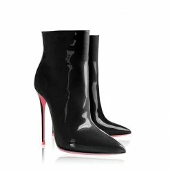 Ada De Angela Boots Denex Black Patent