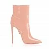 Ada De Angela Boots Denex Nude Patent