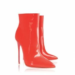 Ada De Angela Boots Denex Red Patent