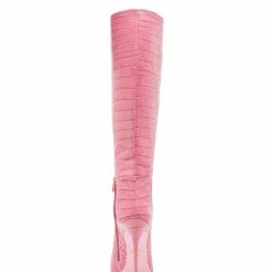 Ada De Angela Boots Dubhe Pink Alligator