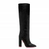 Ada De Angela Boots Elnath Black Crocodile