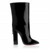 Ada De Angela Boots Eniff Black Patent