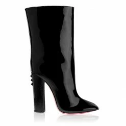 Ada De Angela Boots Eniff Black Patent