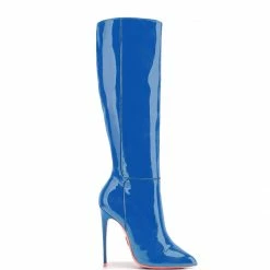 Ada De Angela Boots Hydor Blue Patent