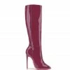 Ada De Angela Boots Hydor Maroon Patent
