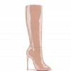 Ada De Angela Boots Hydor Nude Patent