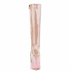 Ada De Angela Boots Hydor Nude Patent