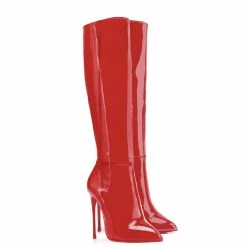 Ada De Angela Boots Hydor Red Patent