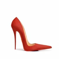 Ada De Angela Shoes Kauss Red Suede