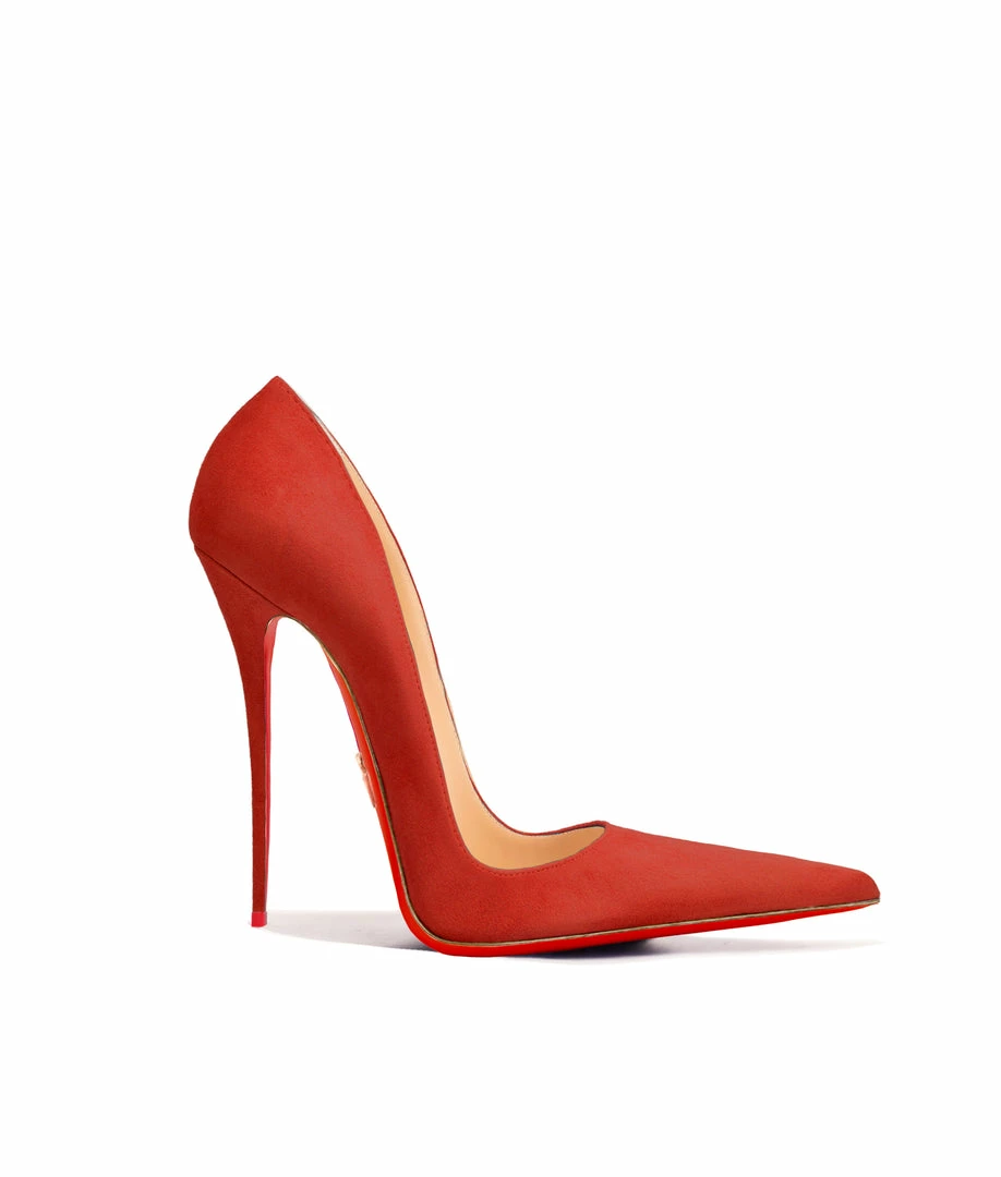 Ada De Angela Shoes Kauss Red Suede
