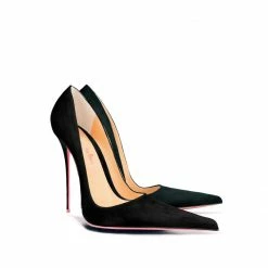 Ada De Angela Kauss Black Suede Shoes