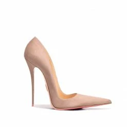 Ada De Angela Shoes Kauss Nude Suede
