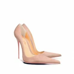 Ada De Angela Shoes Kauss Nude Suede