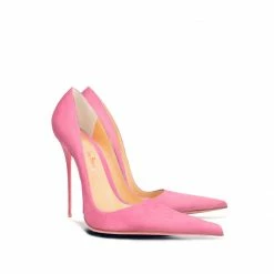 Ada De Angela Kauss Pink Suede Shoes